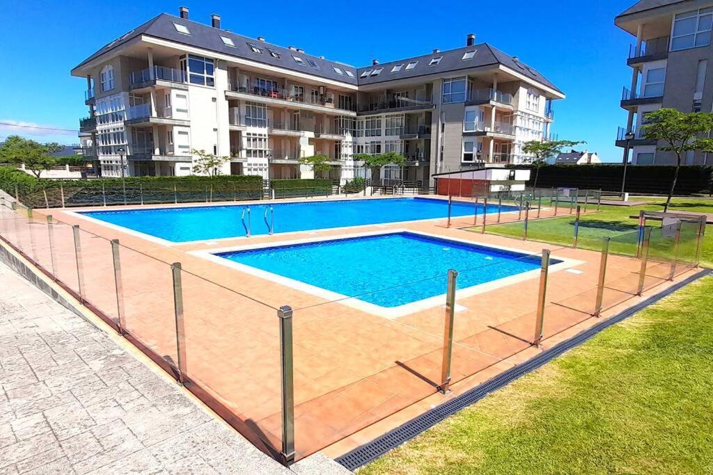 Apartamento Playa Foz Con Jardin Y Piscina Apartment Exterior photo
